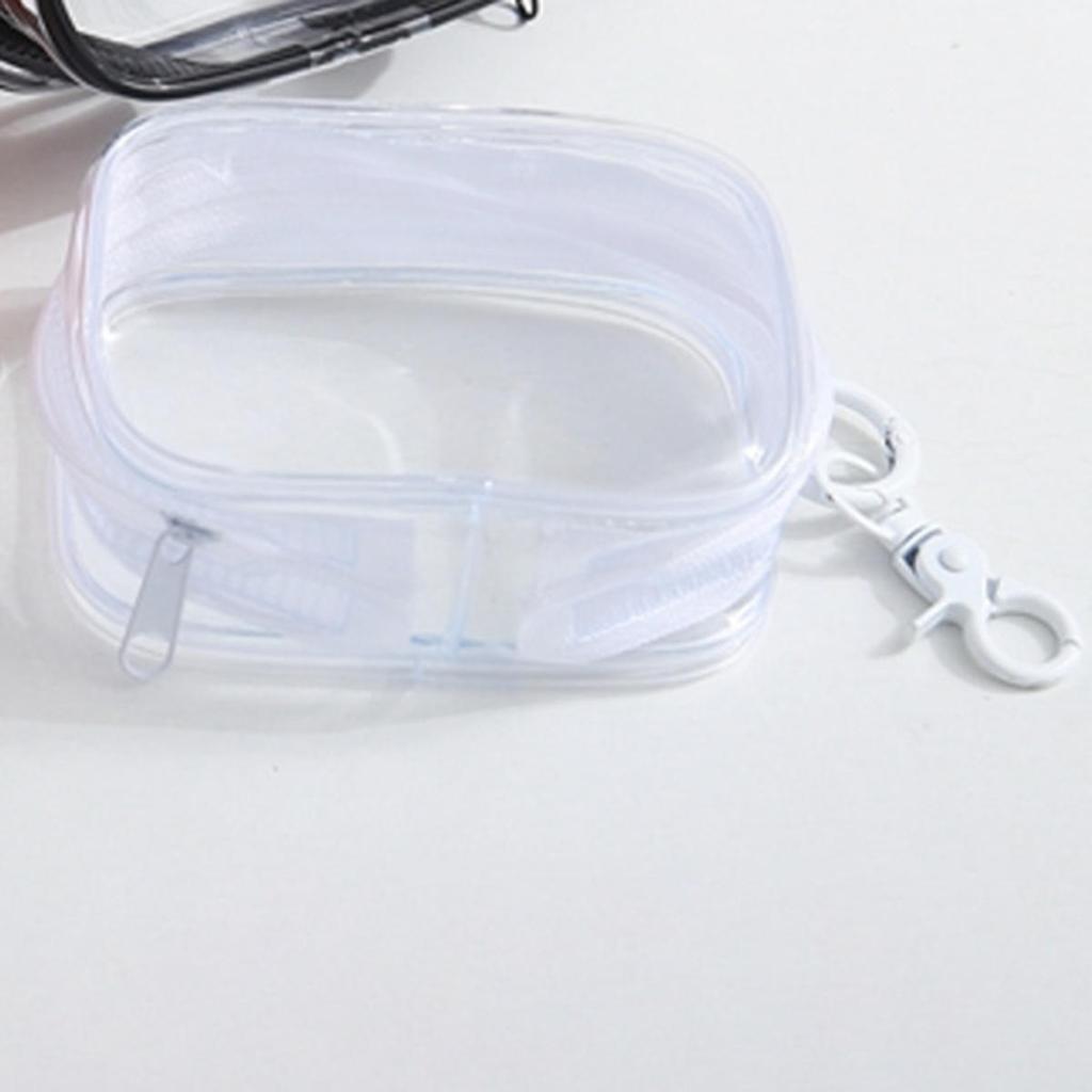 Color Clear Zipper Storage Bag Cartoon Doll Children Toy Box Organizer Earphones Chargers Pouch Gift Bags Dustproof Case
