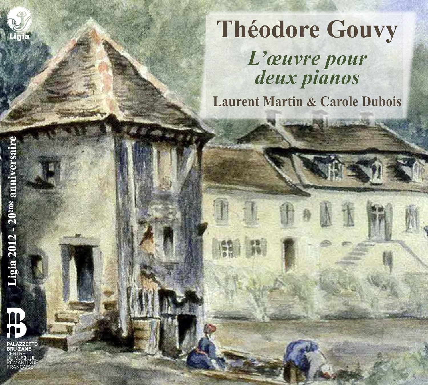 

CD LAURENT MARTIN, KAROL DUBOIS, THÉOD - Theodore Gouvy: Works for two piano LIDI030224912 Non Japan Classical Used