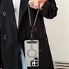 Smycz na nadgarstek Stojak na obiektyw Magnetyczne etui Matowe etui do Samsung S24 FE S25 Ultra S23 Plus Odporne na wstrząsy Twardy zderzak Osłona