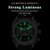 POEDAGAR Original Fashion Men Clock Luminous Waterproof Chronograph Date Watch for Man Luxury Leather Quartz Watches Reloj