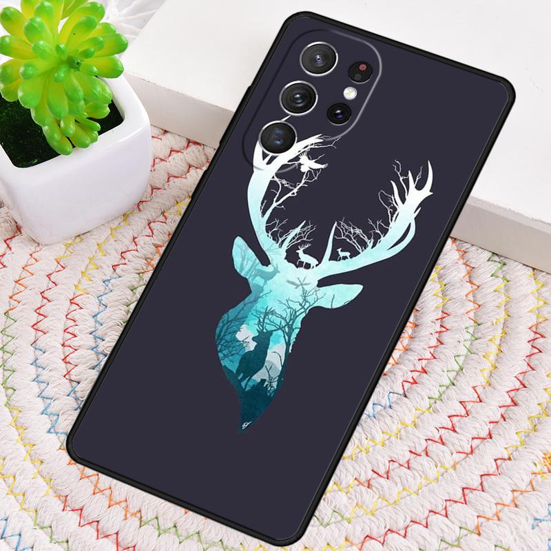 Stag Male Reindeer Nature TPU Phone Case For Samsung Galaxy note 10 pro S26 S25 S24 S23 S22 Ultra Plus S21 FE S20 Cover