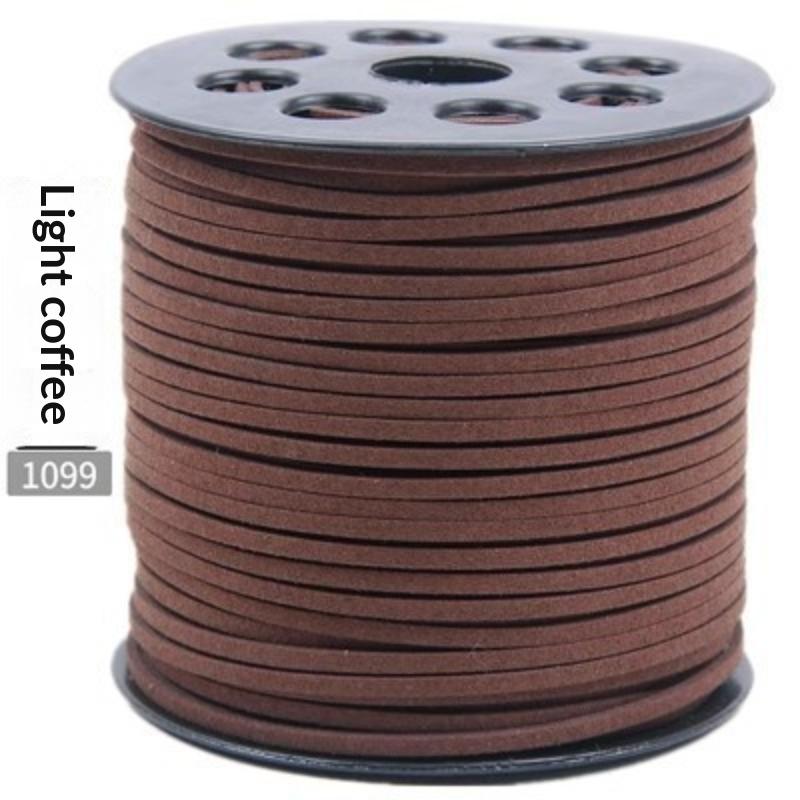 82Meters Suede Rope Leather Cords Woven Cord Wire Necklace Bracelet Diy Handmade Jewelry Decoration Accessories