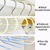 1/2pcs New Clothes Hanger Hook,Multi-functional Metal Hanging Hooks for Storage Scarf Bra Bags Ties,Hat Storage Organizer Holder