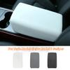 TPE Armrest Box Cover for Tesla Model Y/3/3+ Model Y Juniper Center Console Protective Cover Armrest Box Shell Car Accessories