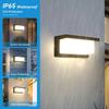 Minimalist Modern Square Wall Light 25W LED IP65 Waterproof Flush Mount Sconce for Living Room Bedroom Household Lighting