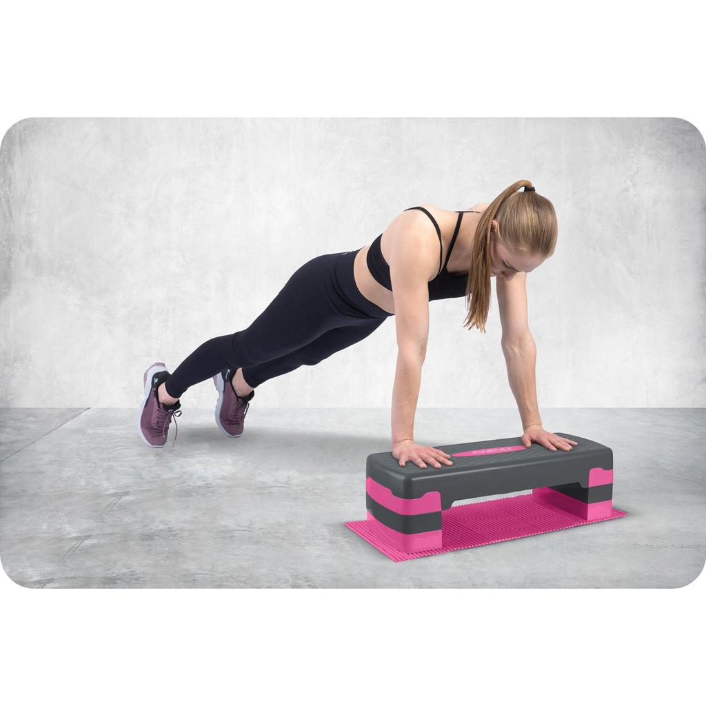 Paso Para Fitness Ejercicios Aeróbicos 3 Niveles + Esterilla