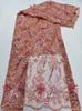 5yard Soft Lace Fabric 3D Sequin Embroidery Tissus couture,Evening gown,Wedding Dress Diy Designer Fabrics for Sewing
