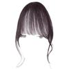 Synthetic Fake Bangs Hairpiece Clip Air Bang Extension Natural Heat Resistant For Women Daily Party