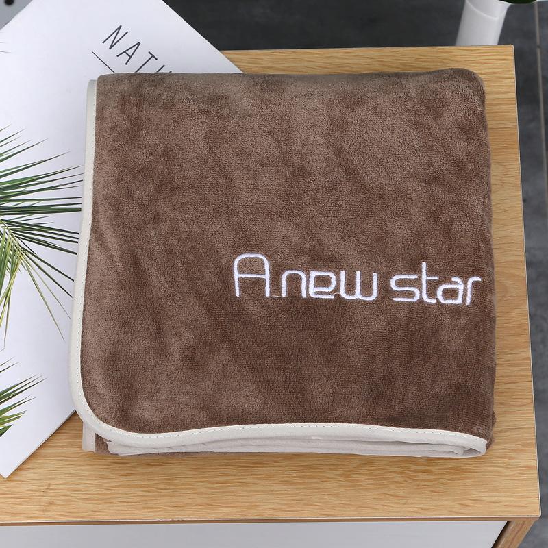 Thicken Bath Towel Absorbent Quick-drying Bath Towel Household Facial Towel