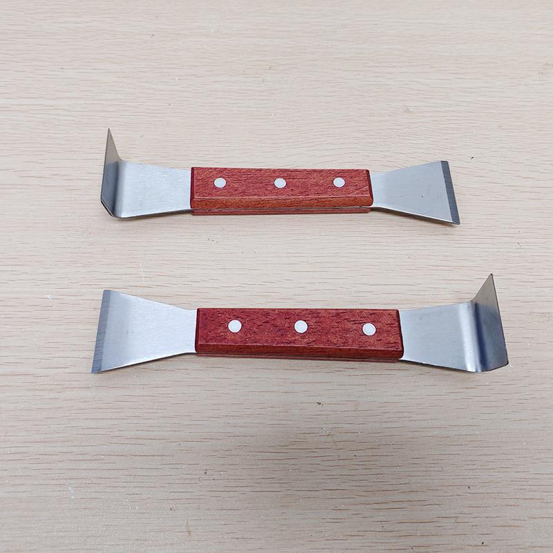 Cross-Border Exclusive Beekeeping Scraper and Shovel with Stainless Steel and Wooden Handle