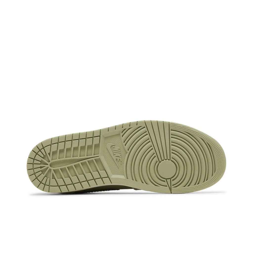 Air Jordan 1 Low SE Craft 'Light Olive' (Unisex) Sky J Light Olive / Black / Celadon / Bright Mandarin / Coconut Milk / Pale Ivory