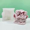 3d Candle Silicone Mold, Sculpture Candle Mold for Candle Resin Craft Gypsum Ornament Home Decorations