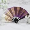 Heshantang Japanese 3-Inch Small Fan * Mini Fan Chopsticks Fan * Batwing Fan * Baby Fan * 10cm Gold 3 Colors