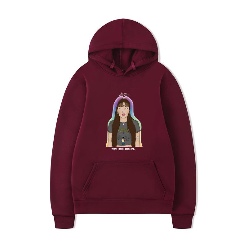 Kuz Qish Erkaklar Xudilari O'g'il Bolalar Harajuku Qizlar Hip Hop Pulover Oversize Chiroyli Musiqa Sovg'asi Kundalik Keng Qulay Sviter