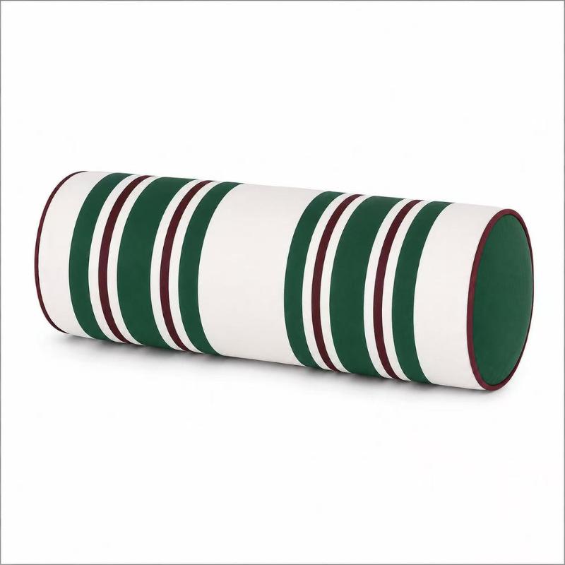 Exclusive Outdoor Waterproof Cylindrical Pillow Sofa Throw Pillow Long Backrest Cushion Courtyard Rattan Pillow 15*50cm