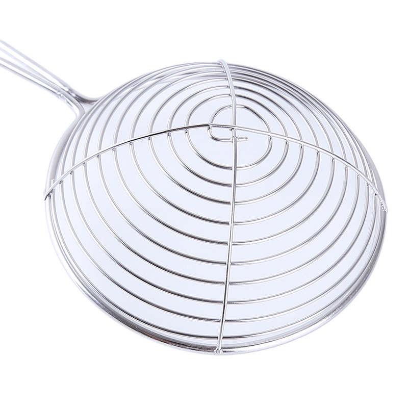 Stainless Steel Oil Spoon Mesh Strainers Strainer Scoop Colander Milk Tea Spoon Cooking Tools Soup Skimmer Scoop Kitchen Tools