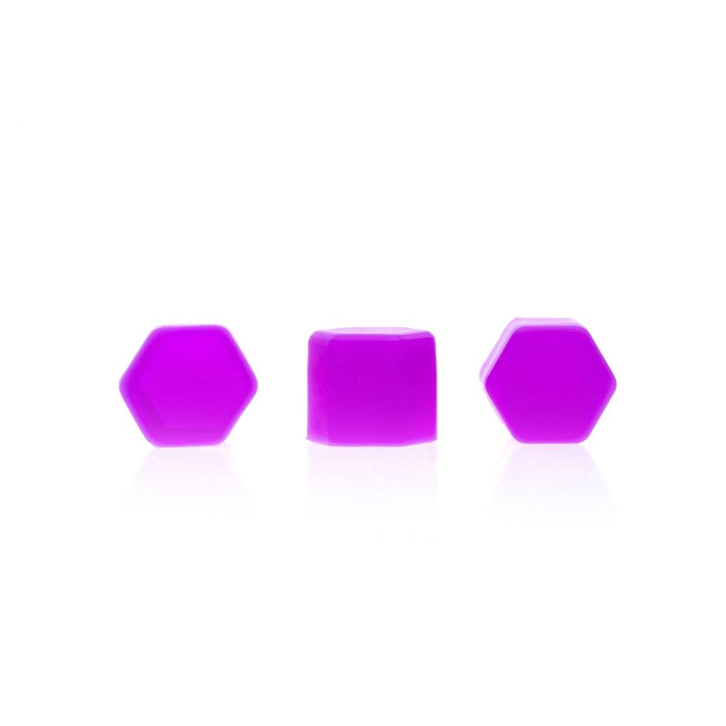 17mm Purple Silicone Bolt Caps - Universal Rim Caps Eptuning039