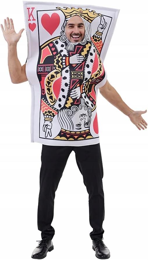 Snailify Costume Carnevalesco Re del Poker Taglia Unica
