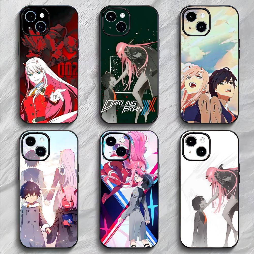 Japanese Anime 02 D-DARLING in the FRANXX Phone Case Phone Case Soft Packaging Lightweight For iPhone17 16 15 14 13ProMax