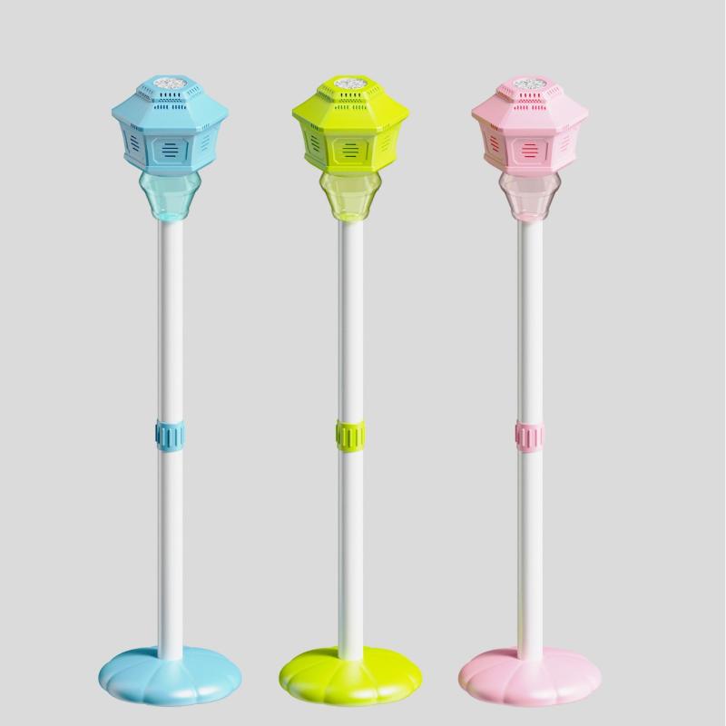 Street Light Bubble Machine Fully Automatic Stand Up Rechargeable Bubble With Light Birthday Wedding Party Bubble Machine
