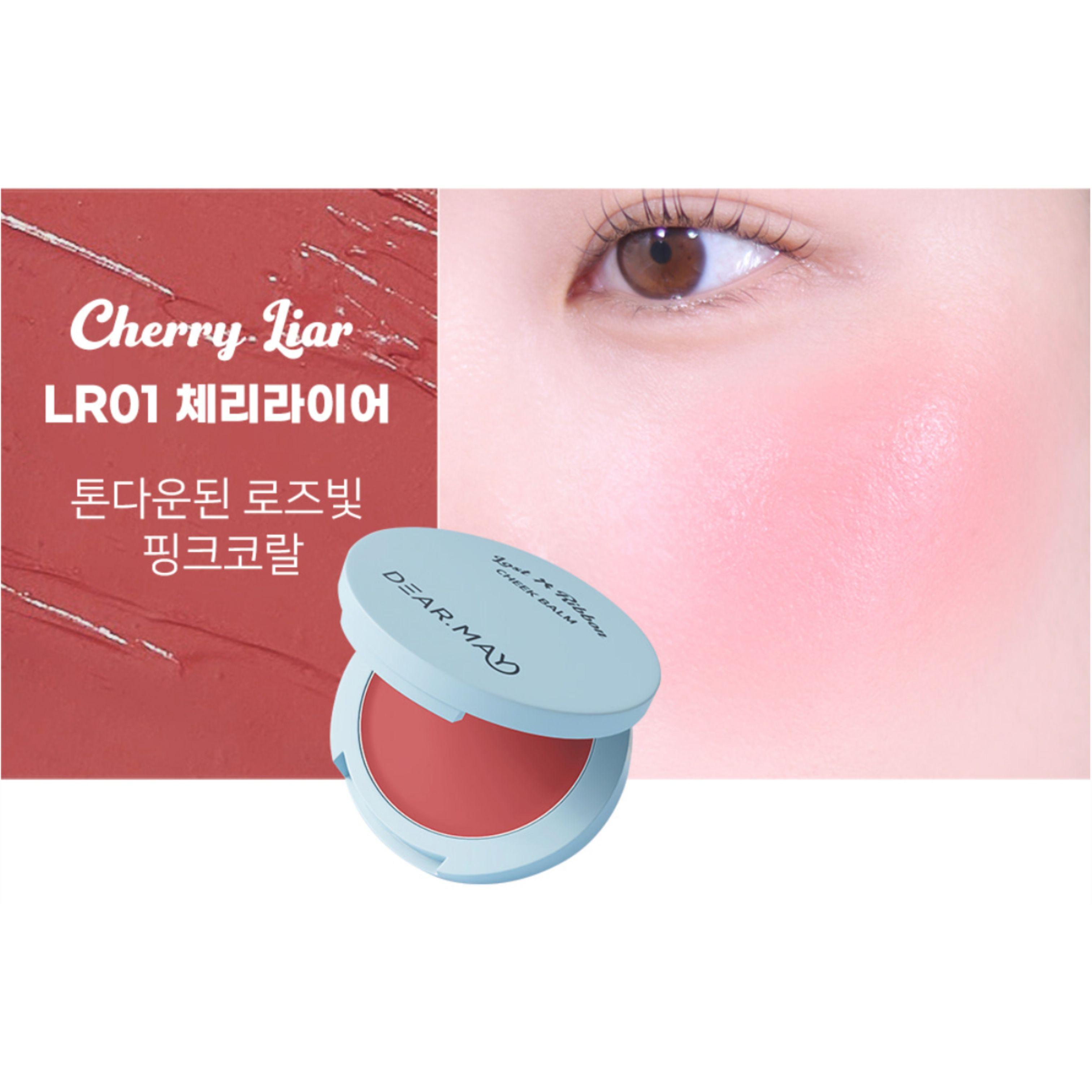 DEAR.MAY Потерянная лента Бальзам для щек 4 г LR01 Cherry Liar