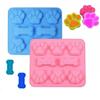 Puppy Cat Paw Silicone Mold Diy Candle Soap Aromatherapy Crafts Casting Fondant Chocolate Cake Decorating Baking Mold