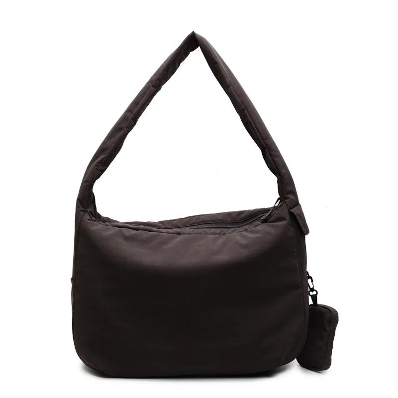 Large Capacity Simple Solid Design Women's Tote Bags High Quality Casual Versatile Super Cool Stylish Shoulder & Crossbody Bags