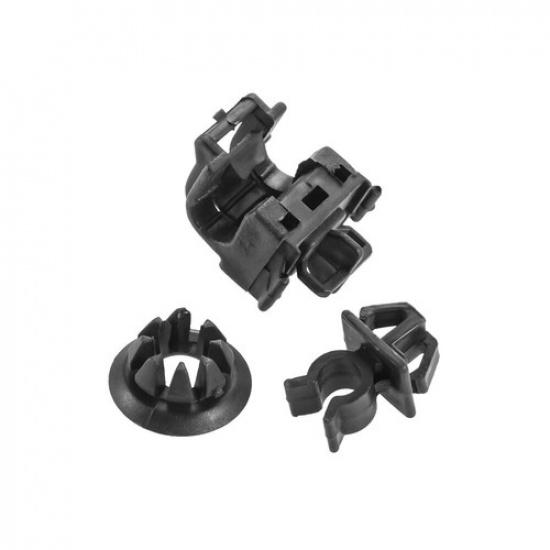 3X Car Clip Hood Rod Holder Opener Stay Grommet Clips For Honda Accord Odyssey