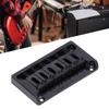 52.5mm Width Electric Guitar Bridge Zinc Alloy Through Body Bridge  For Electric Guitar