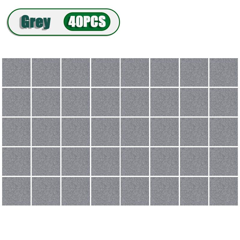 40 SZT Samoprzylepny Kwadrat Dywanowy 30x30cm Peel Stick Zdejmowana Naklejka Maty Podłogowe do DIY Wyposażenie Domu Płytki Korytarz Wewnętrzny
