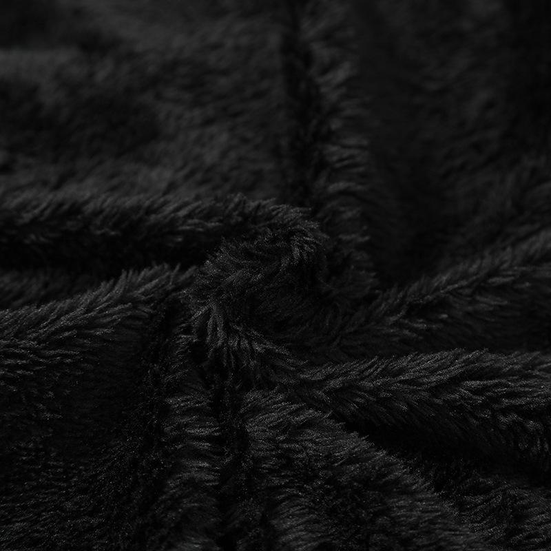 Men's Autumn/Winter Slim Stand-Up Collar Mid-Length PU Leather Motorcycle Jacket with Fur Trim