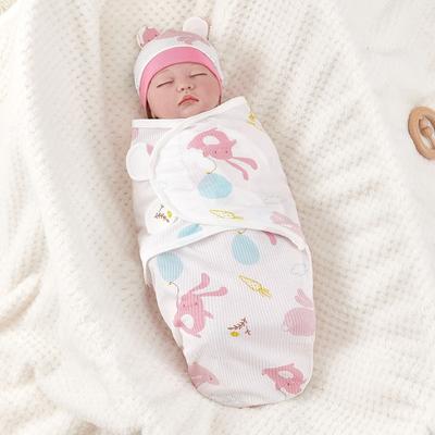 Bomull Nyfødt Sovepose Myk Nyfødt Sovepose Varmesalg Babyteppe Unisex Spedbarn