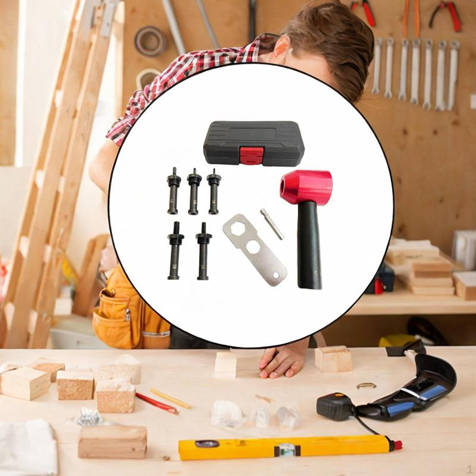 

Адаптер для электрических гайковертов, Промышленный, Удобная рукоятка, Многоцелевой M3 M8