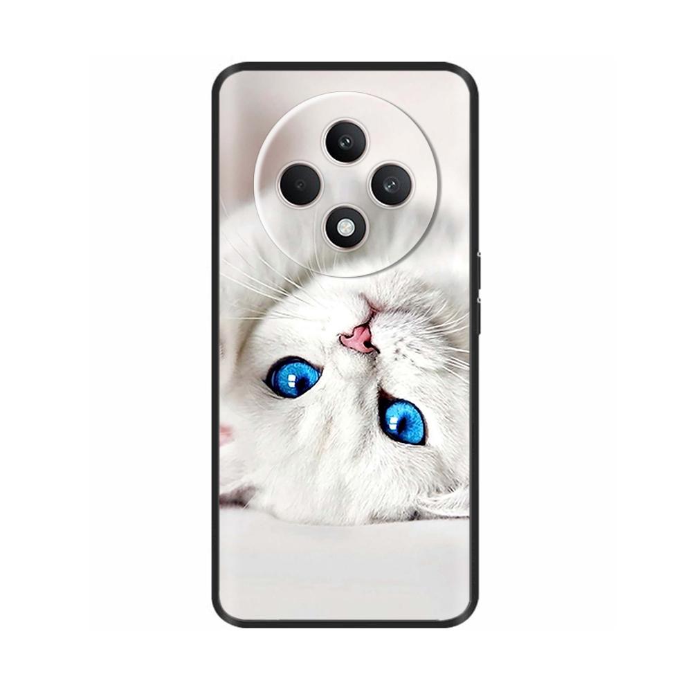 For Oppo Reno 12F 4G Case Reno12 F 5G Shockproof Cover Cute Painted Soft Black Silicone Phone Cases For OPPO Reno12F 4G 5G Coque