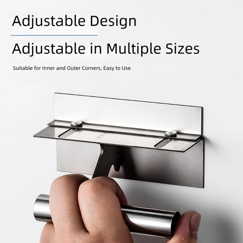 90 Degree Home Renovation Drywall Corner Tool Professional Repairing Corner Mudding Tool Stainless Steel Putty Scraper