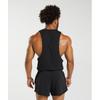 Gymshark Legacy Drop Arm Tank Schwarz A5a2z Bb2j