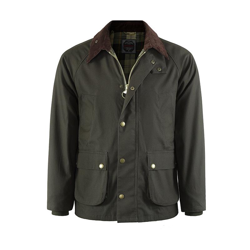 

Мужская ветровка Kuangbiao Retro Hunting Oil Wax Workwear Jacket XL