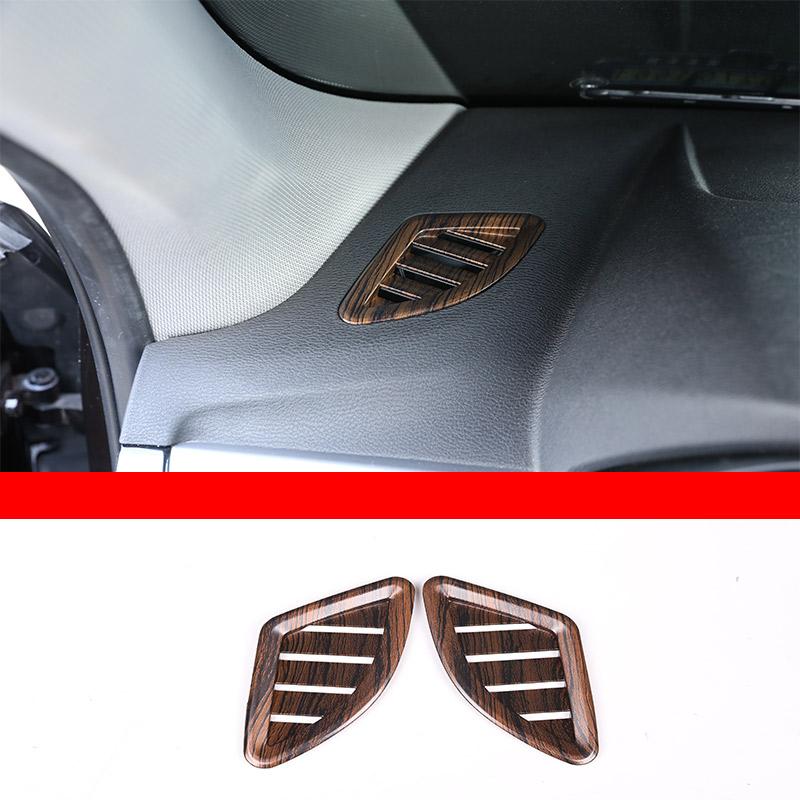 ABS Pine wood grain For BMW X1 X2 F47 F48 2016-2025 Car Center Control Panel Steering Wheel Door Trim Sticker Car Accessories