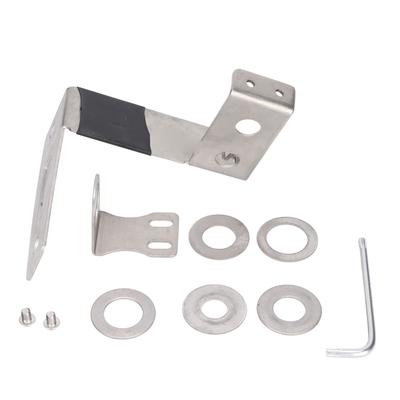 Support d'antenne de voiture en acier inoxydable Clip porte-antenne antivol avec carte antivol pour