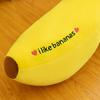 Cojín de Peluche de Plátano Suave Juguete de Fruta Relleno para Niños 35/50cm Largo Abrazable Cojín para Siesta para Sofá Cama Oficina Regalo Divertido para Eventos de Empresa y Amantes del Plátano