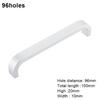 Heavy Duty Sliding Door Handle Easy to Install With Comfortable Grip Door Handles for Cabinets Drawers Toilet Lids