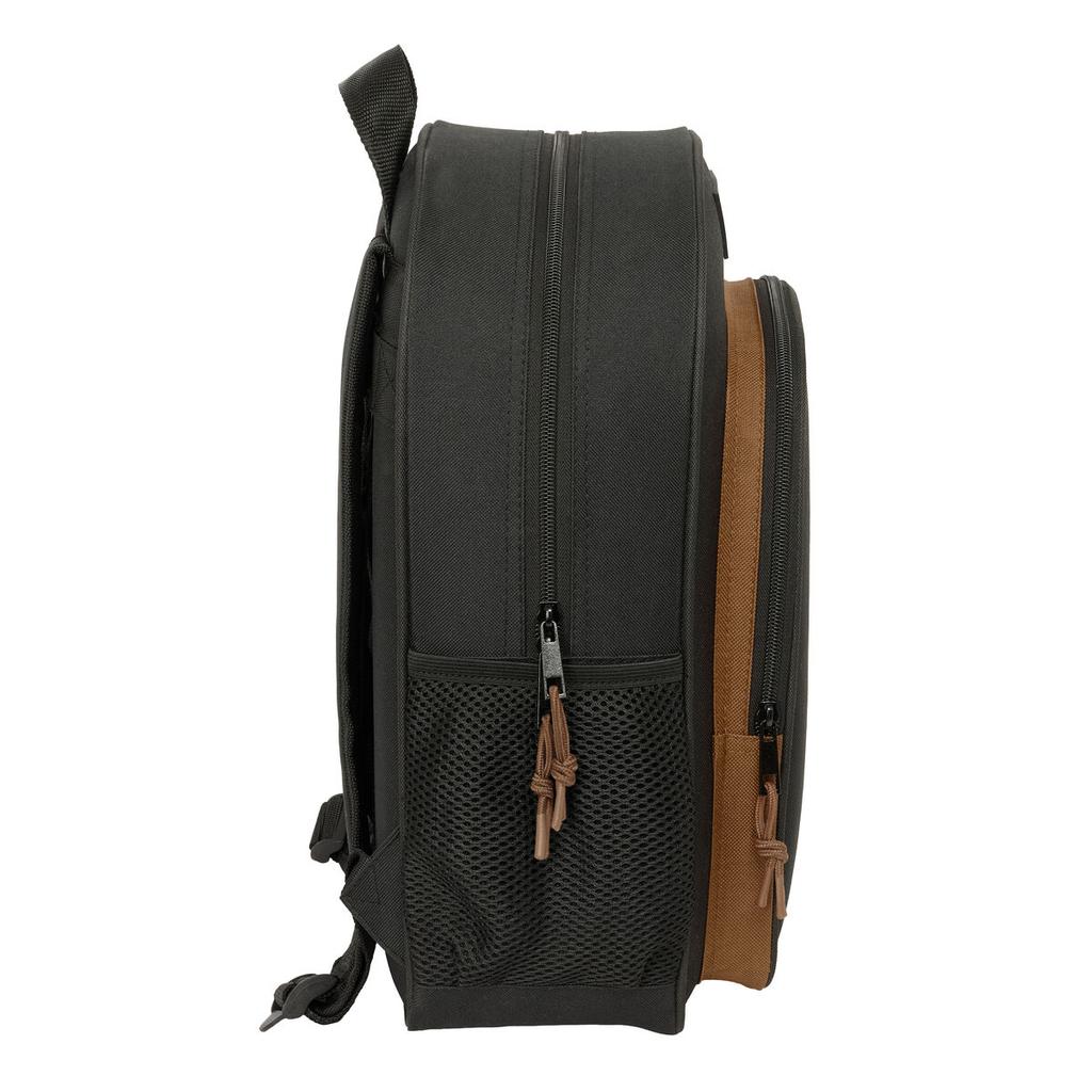 Schulrucksack One Piece Schwarz 32 x 38 x 12 cm