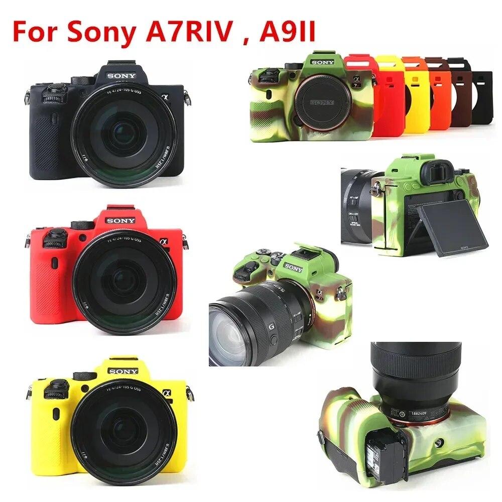 Silicone Case Cover Camera Bag for Sony A7IV A7M4 A7c A7R A7 A7S Mark III IV A7SIII A7III A7RIII A7RIV