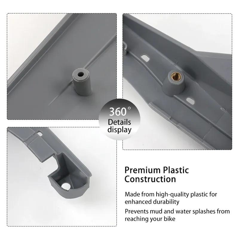 LINGQI RACING Rear Fenders Body Kit Fairing Mudguard Wheel Splash Shield Plastic Guard For KT250 SX  XC XCF Dirt Pit Bike