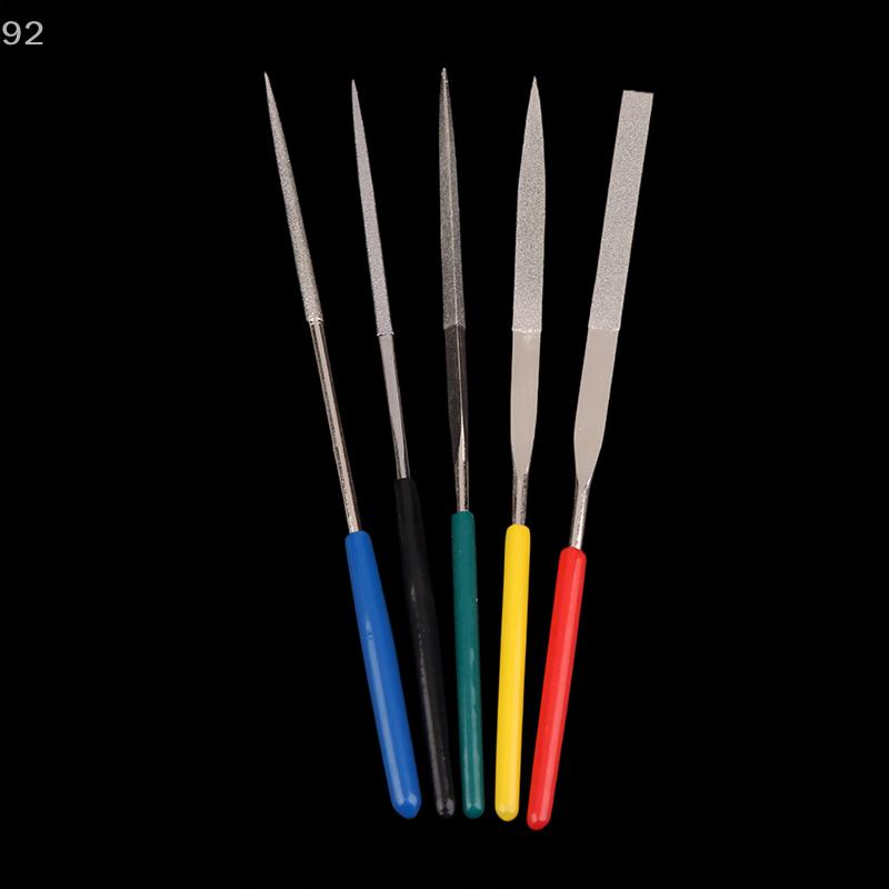 Miniature Diamond Needle Files for Metal Jewelry, Stone Polishing and Wood Carving Tools