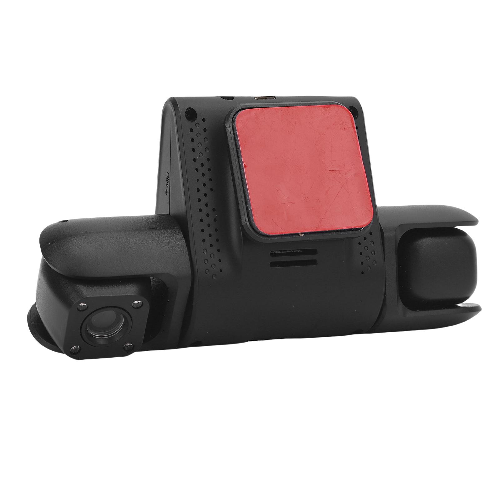 

1080P 3-канальная видеорегистратор Четкая видеозапись Аварийная блокировка Управление через WiFi-приложение 24-часовая парковка