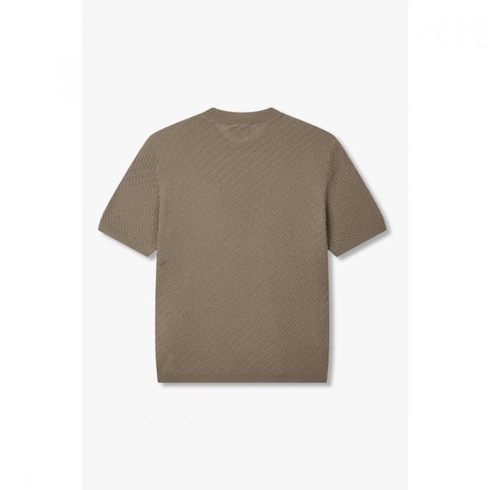 Emporio Armani Men S Zigzag Pattern Wool Pullover A516128014