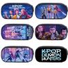 K-Pop Demon Hunters Pencil Case Large Capacity Stationery Storage for Primary and Secondary School Students Multi-layer Stationery Bag Pencil Case