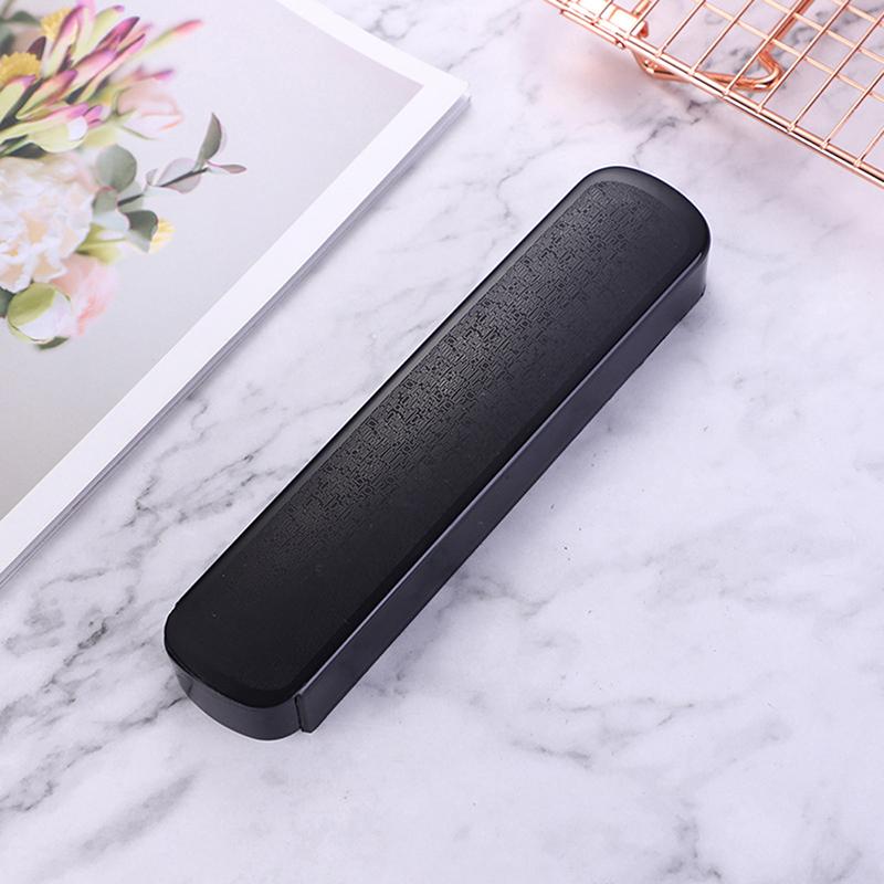 Cutlery Straw Plastic Storage Box Chopsticks Fork Spoon Pull Box Outdoor Travel Portable Tableware Empty Box