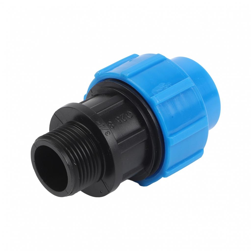Schwarze Wasserrohrfittings Hochwertiger Außengewinde-Adapter